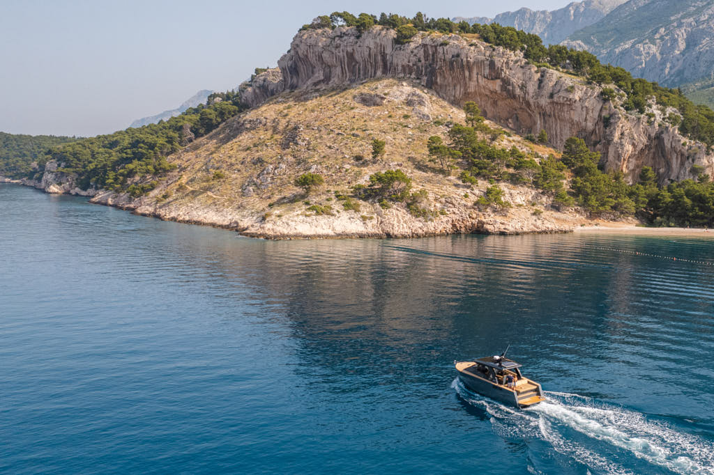 Departure from Makarska