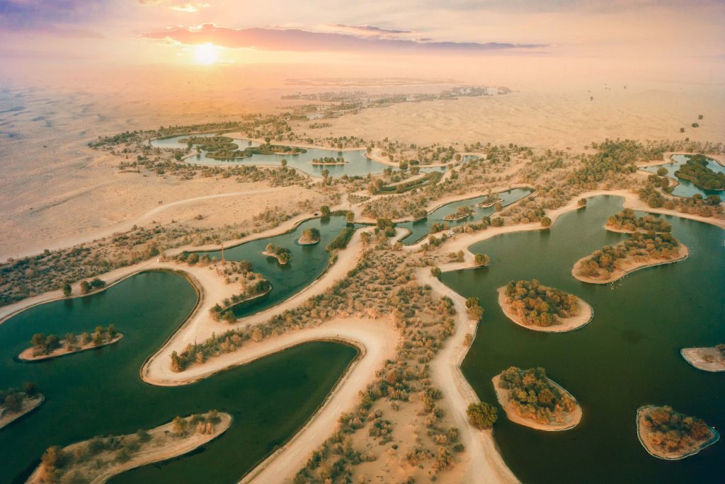 Al Qudra Lakes Desert Edge