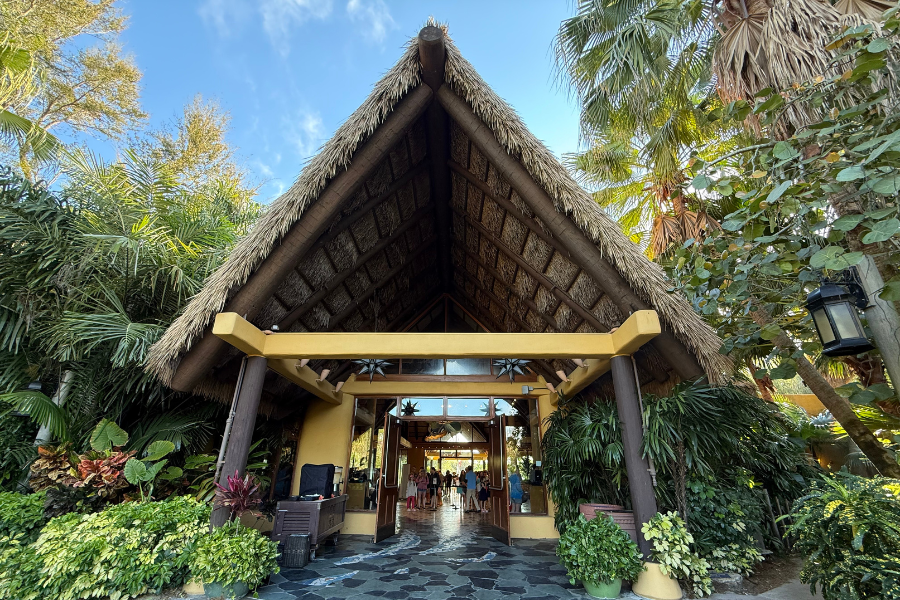 Discovery Cove main entrance