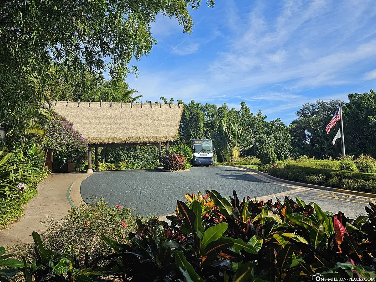 Discovery Cove main entrance