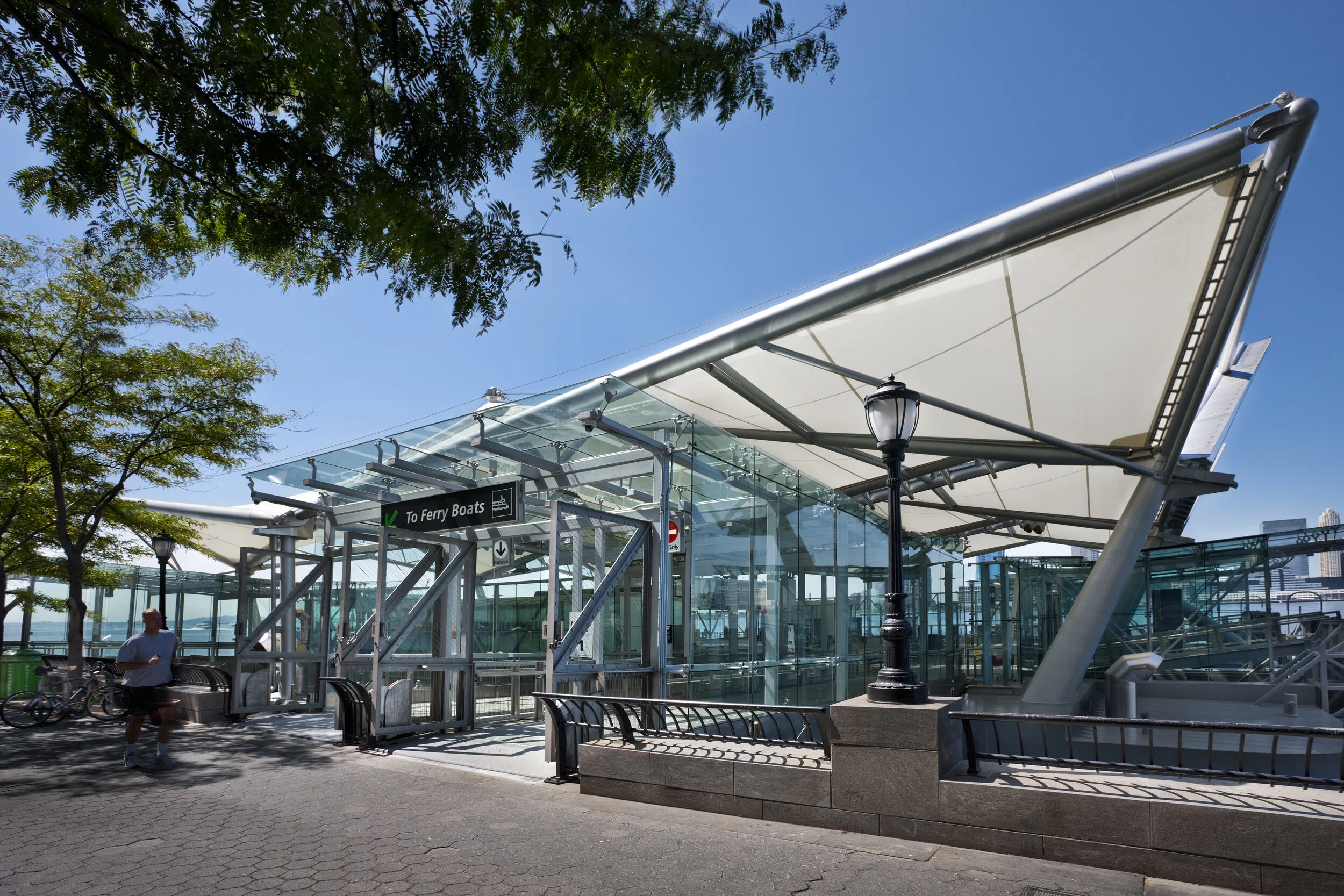 Arrive at the terminal
