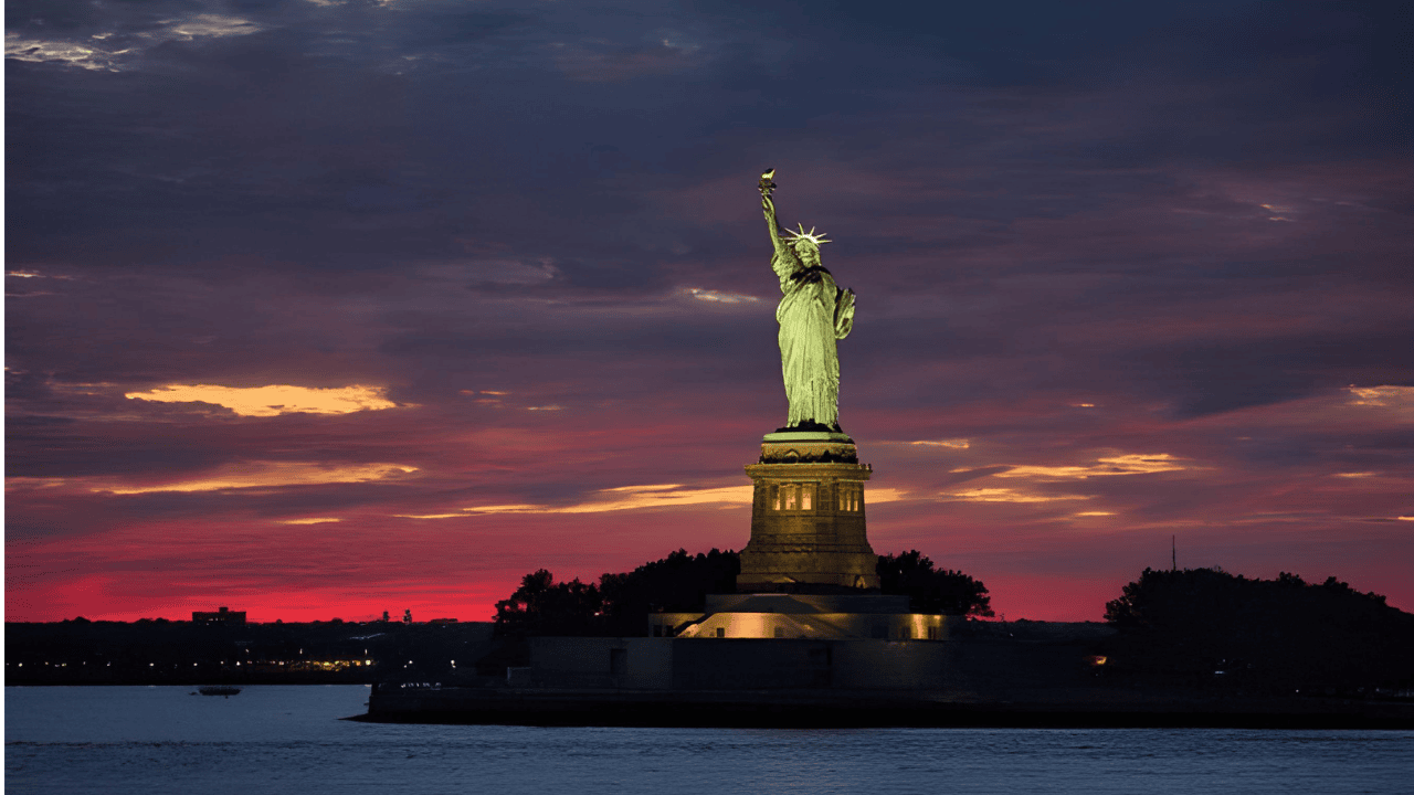 Starboard Rail at Liberty Island Approach