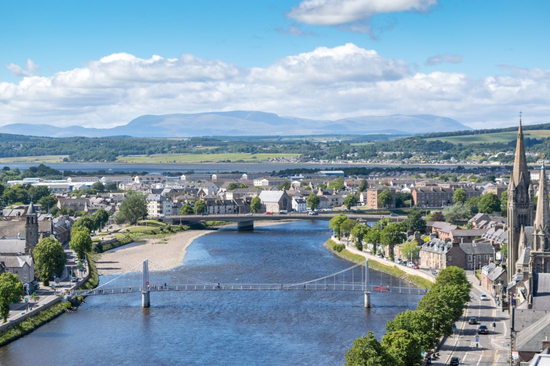 Inverness city center