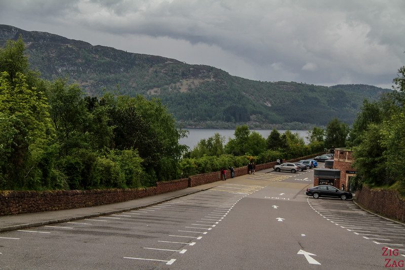 Urquhart Castle main car park