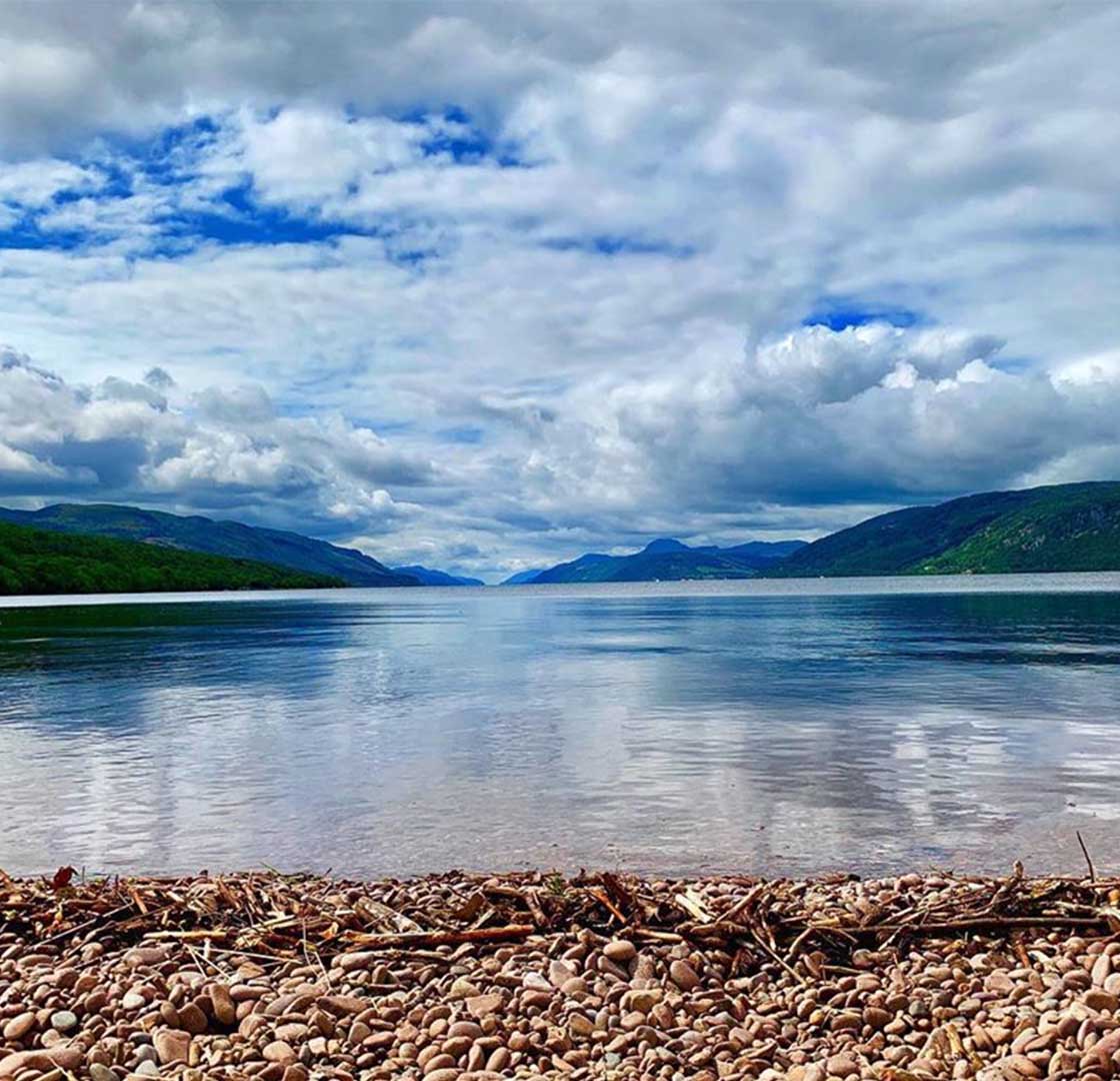 Loch Ness Shoreline at Dores