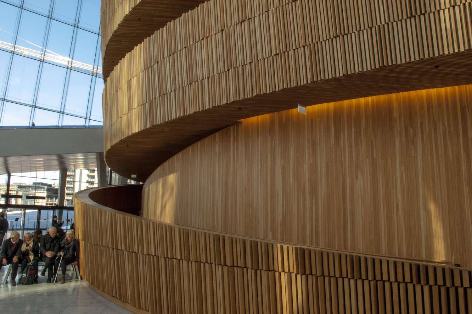 Main Stage Wooden Interior