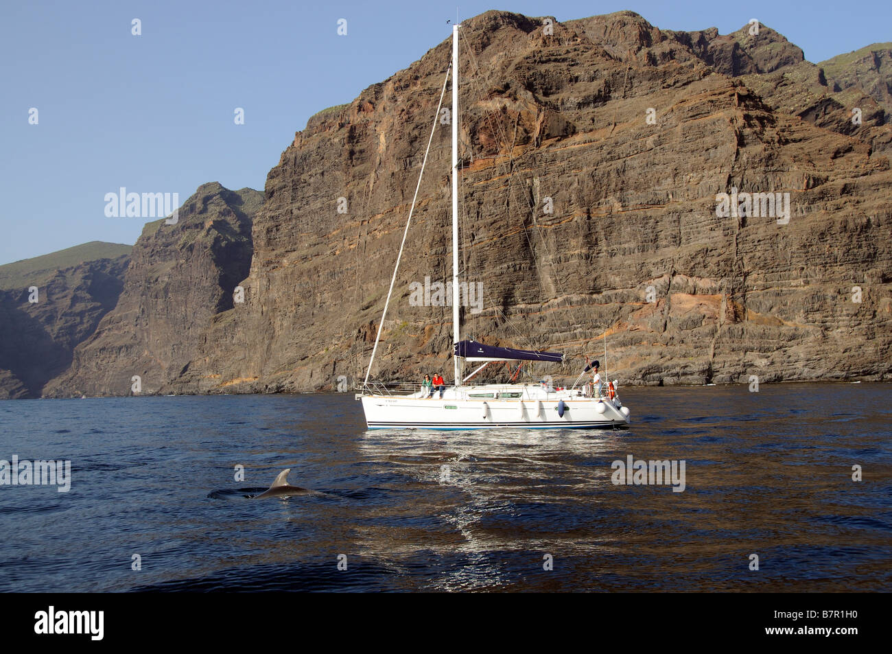 Los Gigantes Viewpoint from the Water
