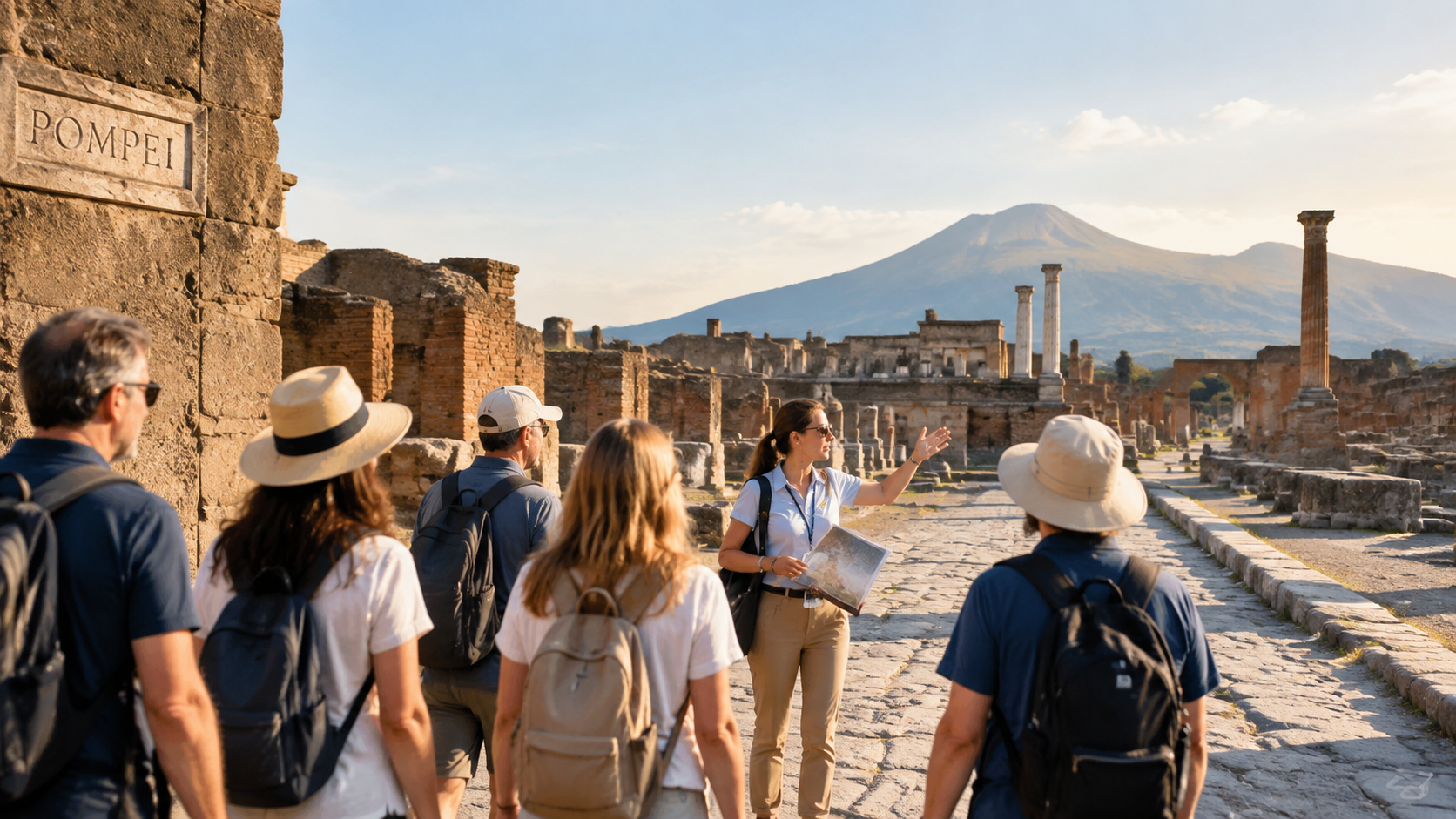 Pompeii Vesuvius and Herculaneum Tour From Naples