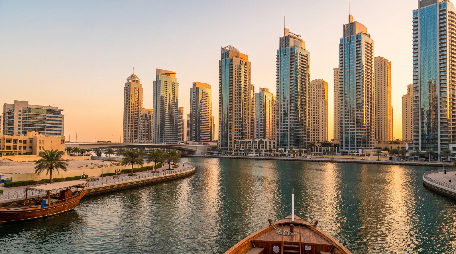 Dubai Marina Skyline
