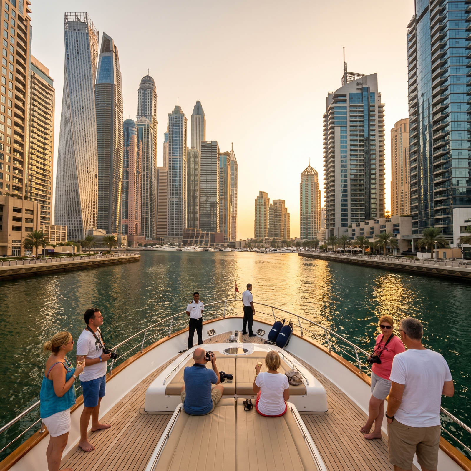 Dubai Marina Yacht Tour Packages