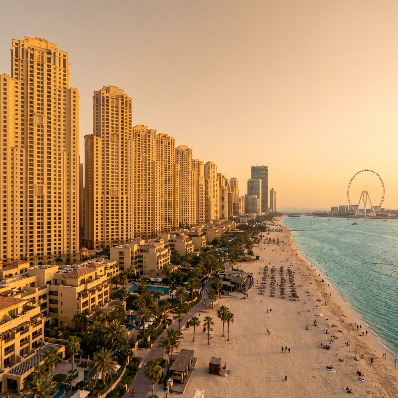 Jumeirah Beach Residence Skyline