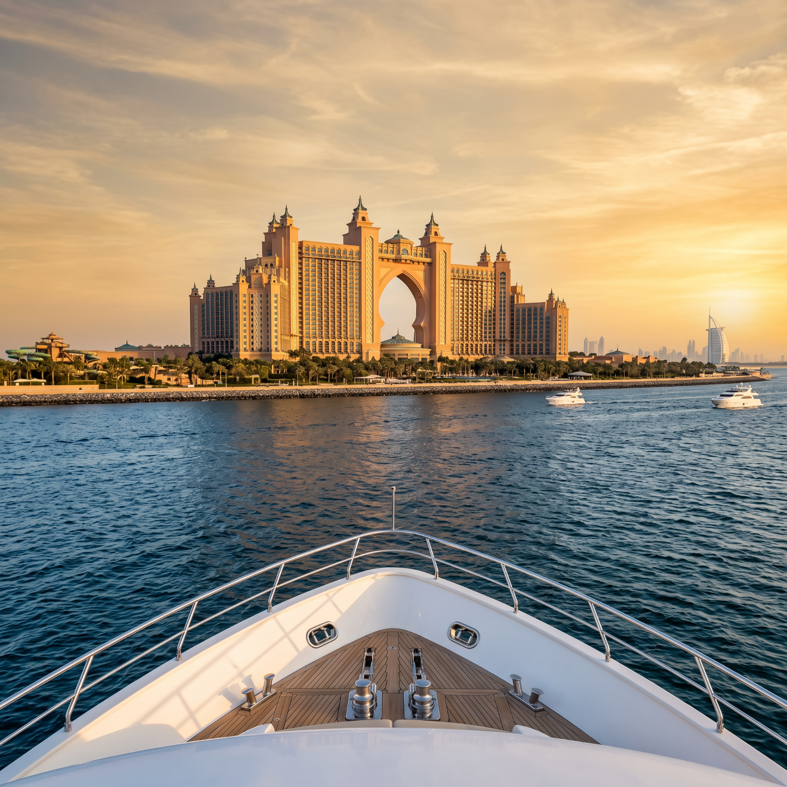 Palm Jumeirah and Atlantis