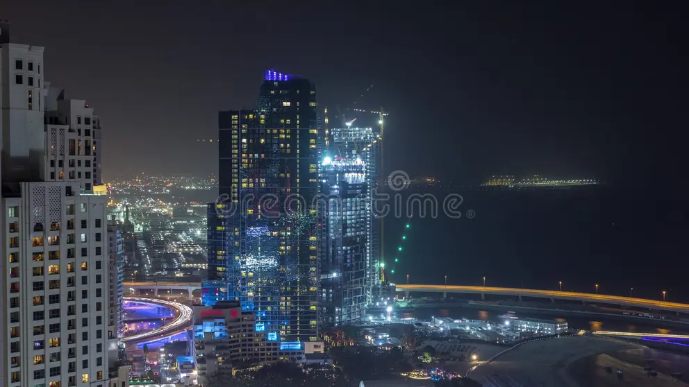 Jumeirah Beach Residence Skyline