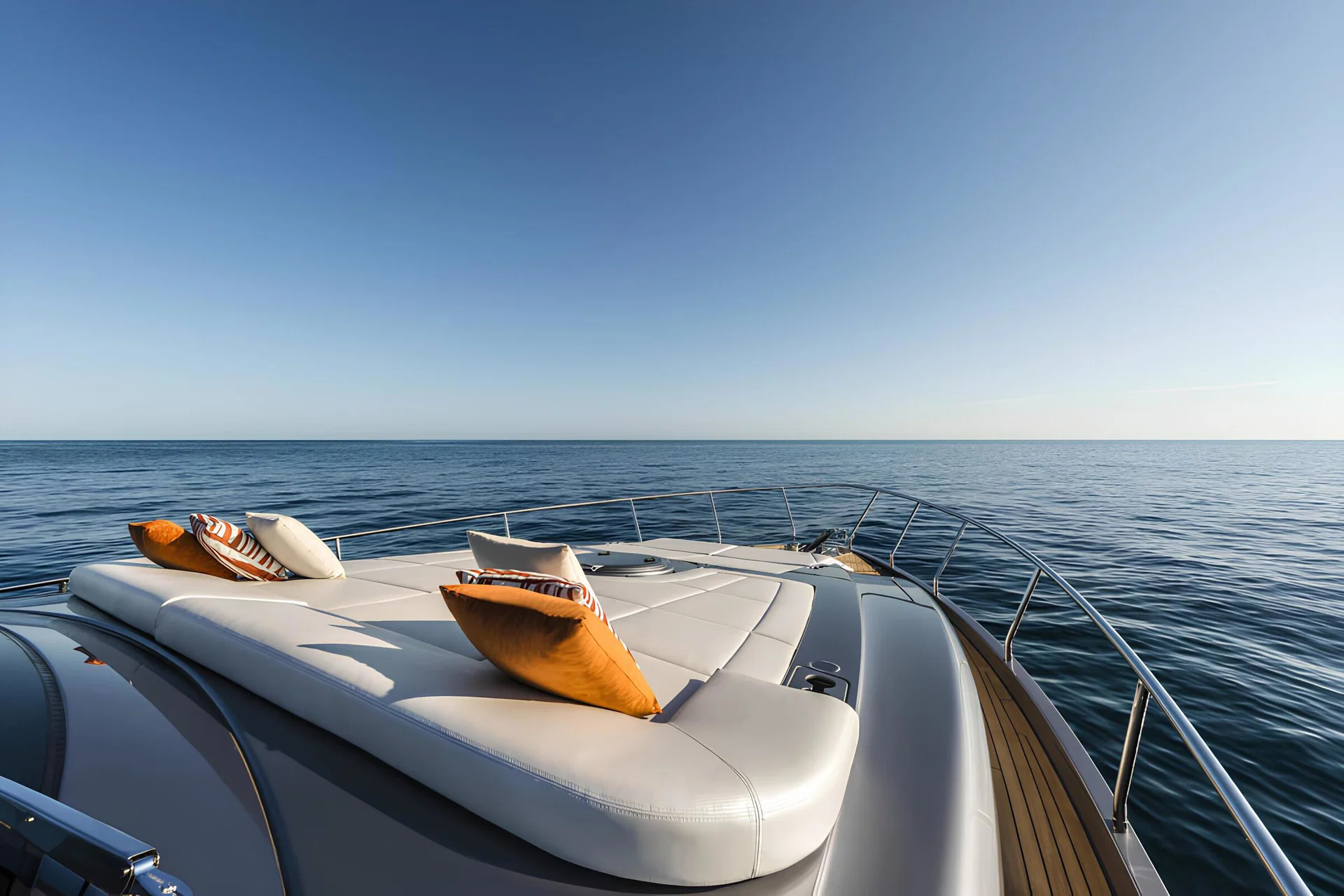 Forward Bow Sunbathing Lounge