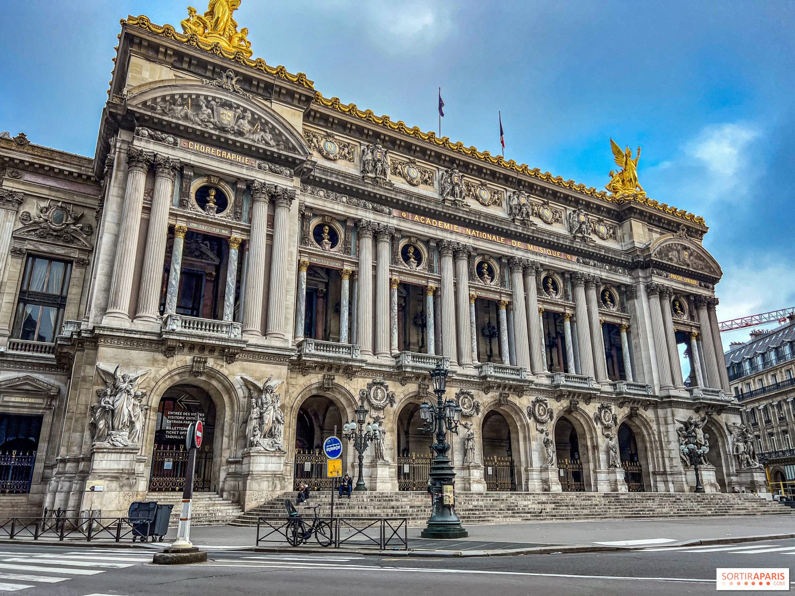 Palais Garnier main entrance