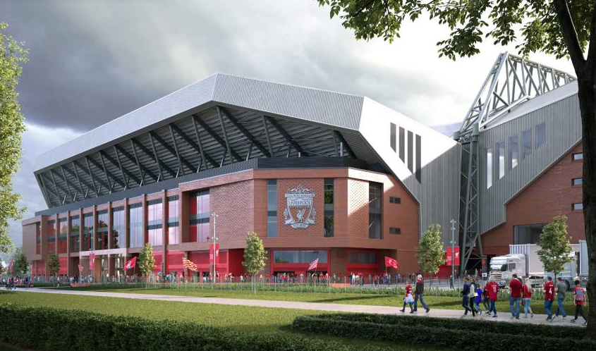 Anfield Road Stand Exterior