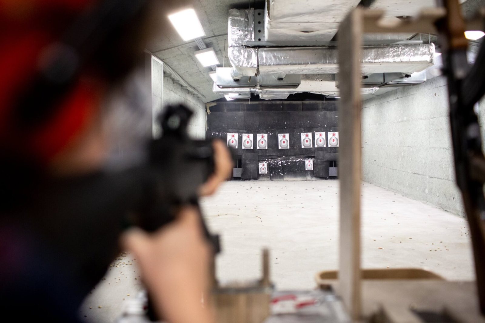 Indoor Firing Lanes