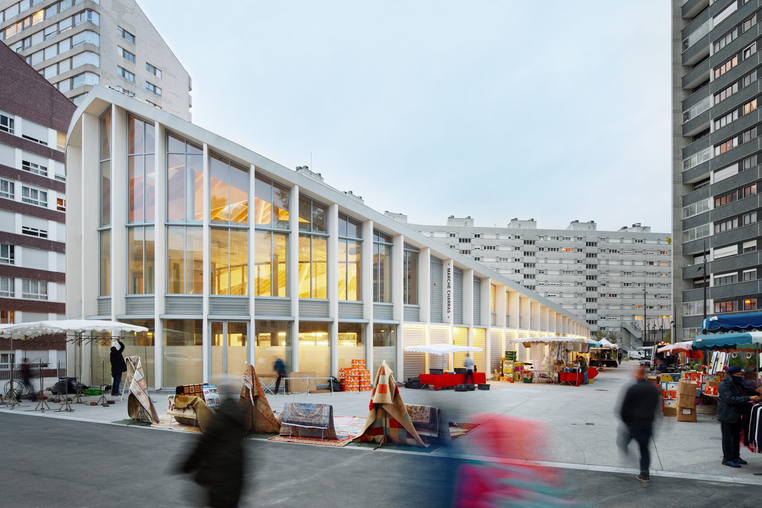 Exterior Plaza Facade View