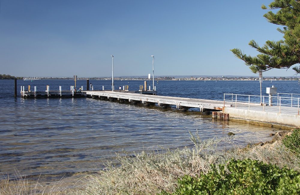 Arrive at the jetty