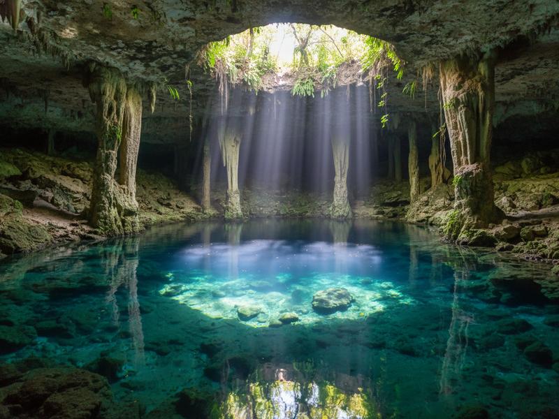 Casa Mixik cenote area
