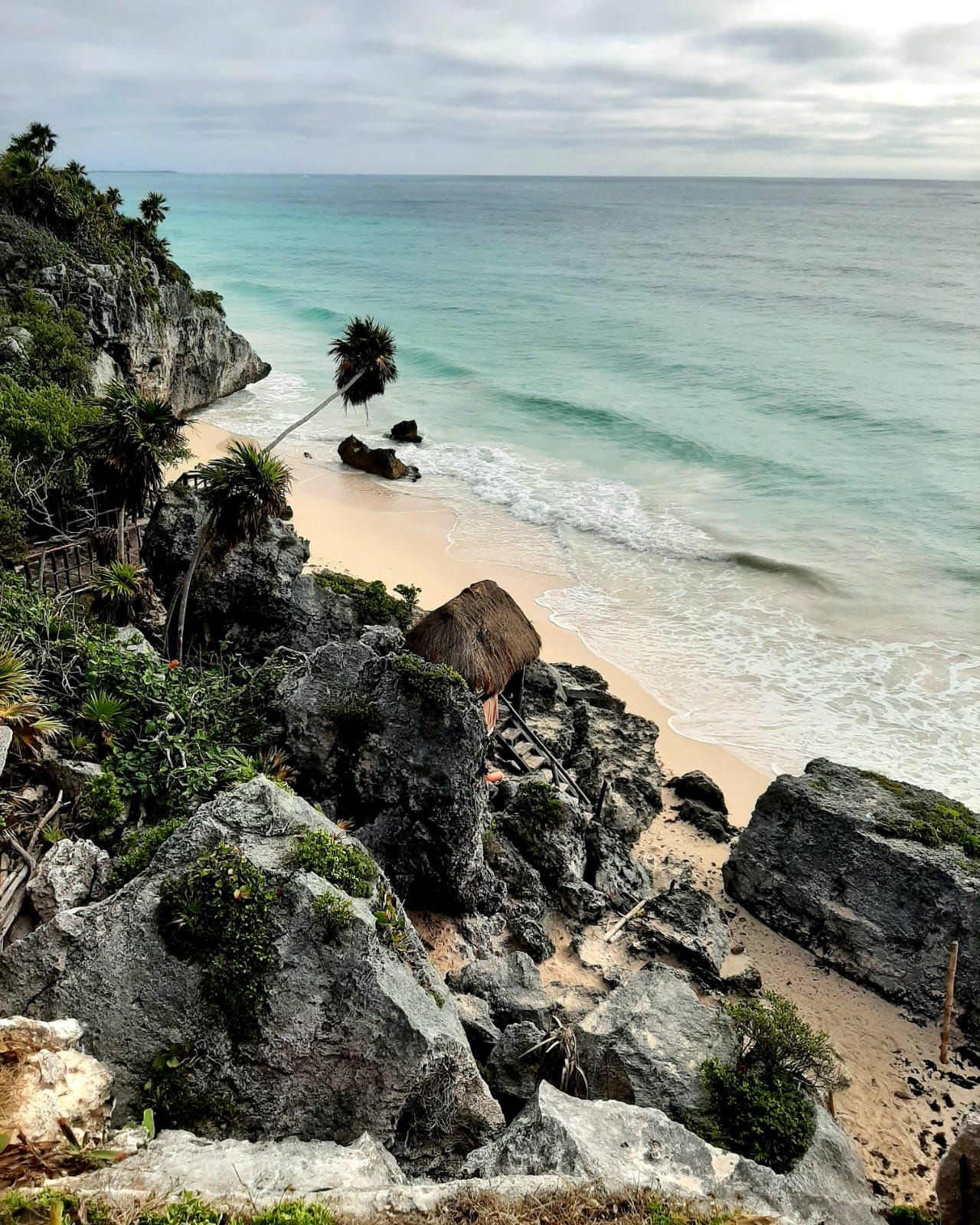 Tulum Beach strip
