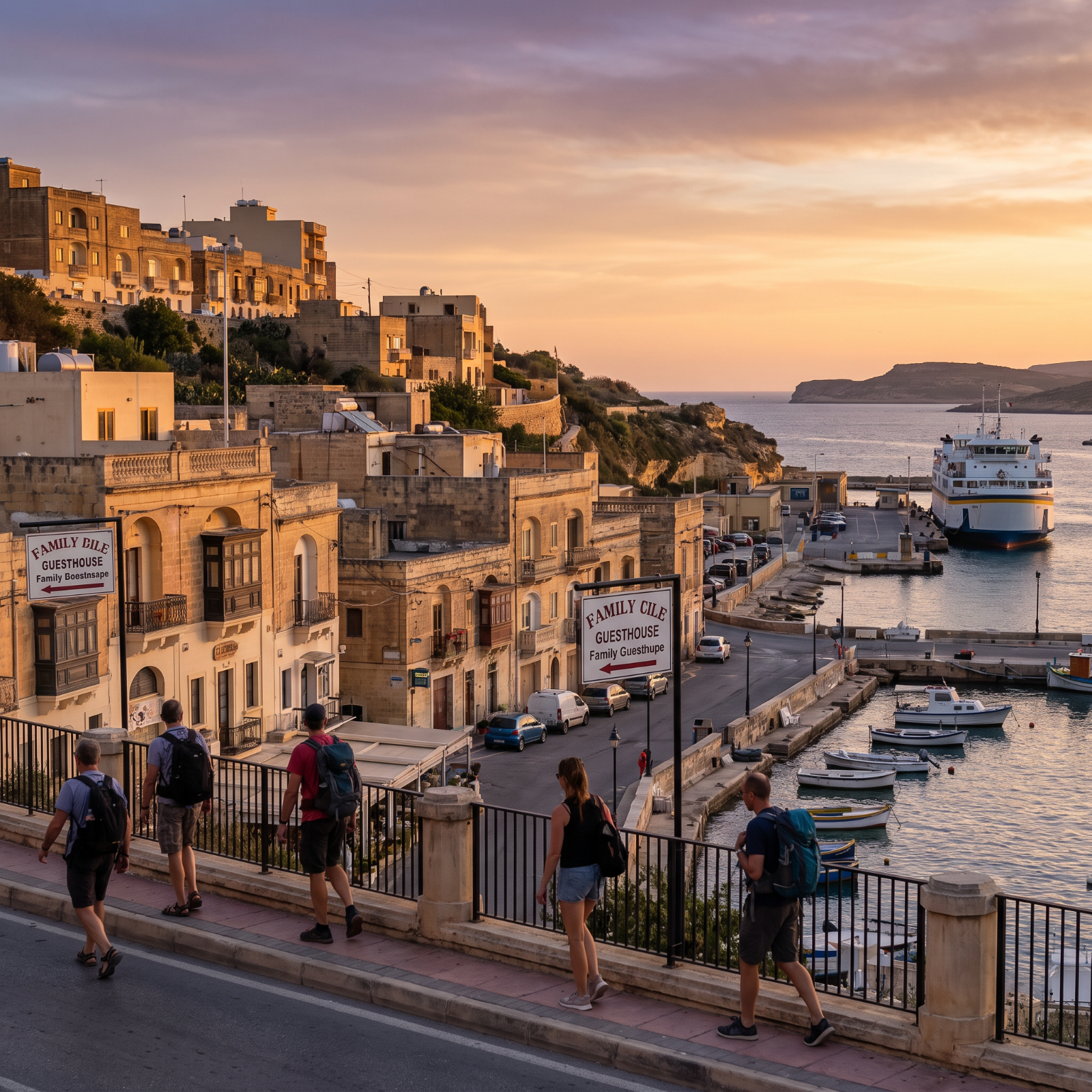 Gozo Harbour Area