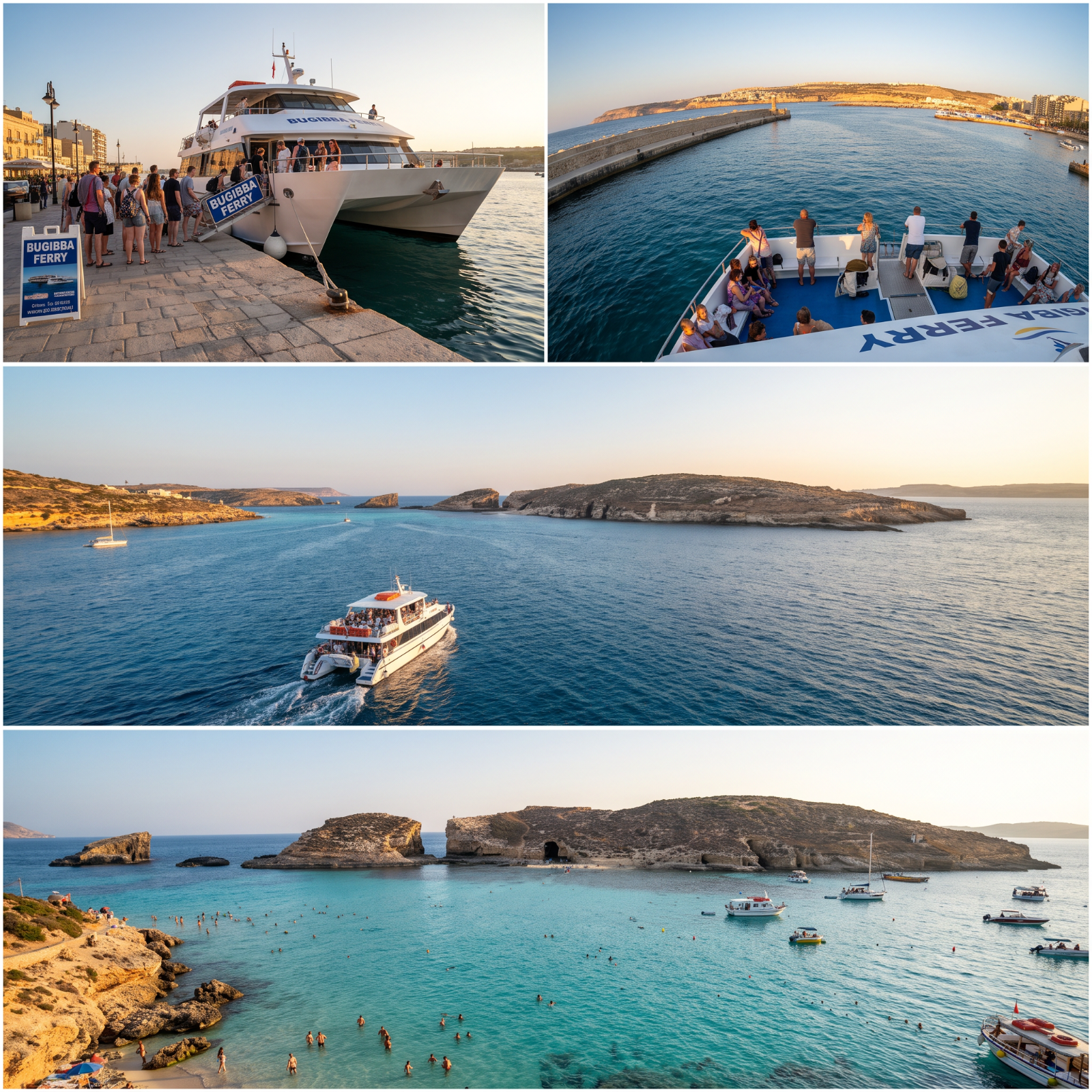 Malta Boat Trip to Gozo and Blue Lagoon