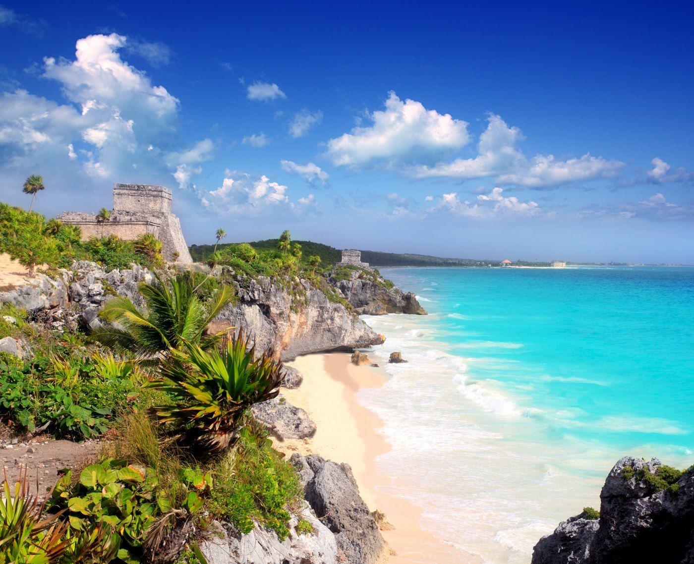 Tulum National Park beach