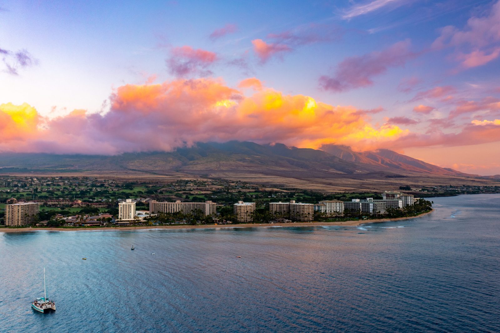 West Maui Mountains Backdrop