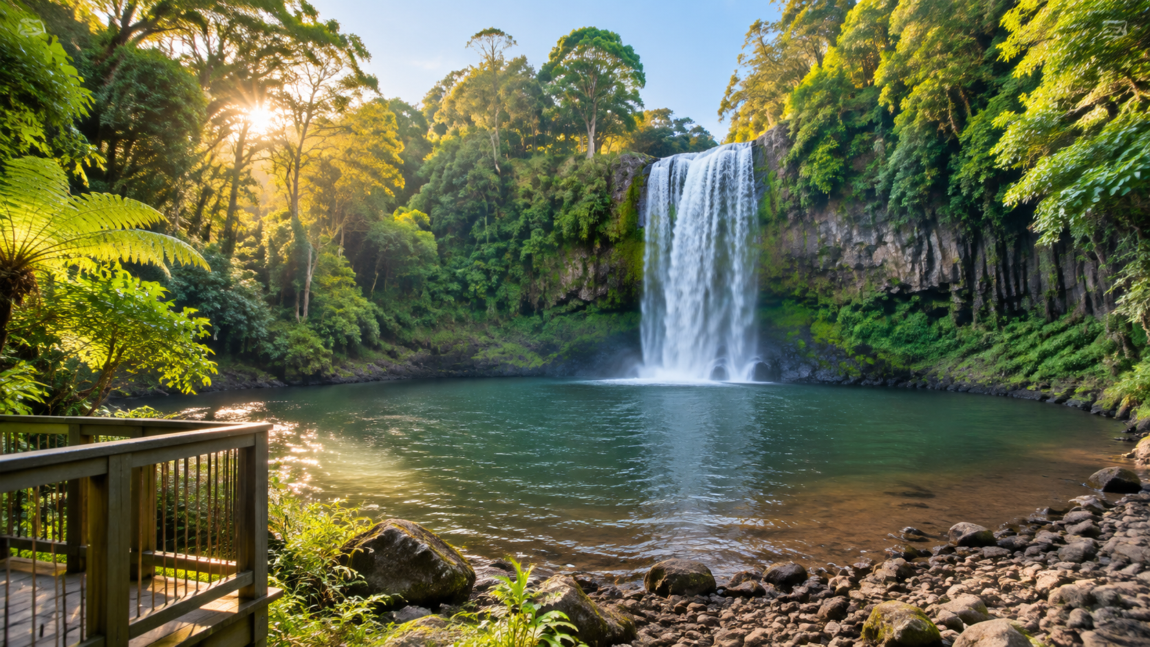 Millaa Millaa Falls Becken