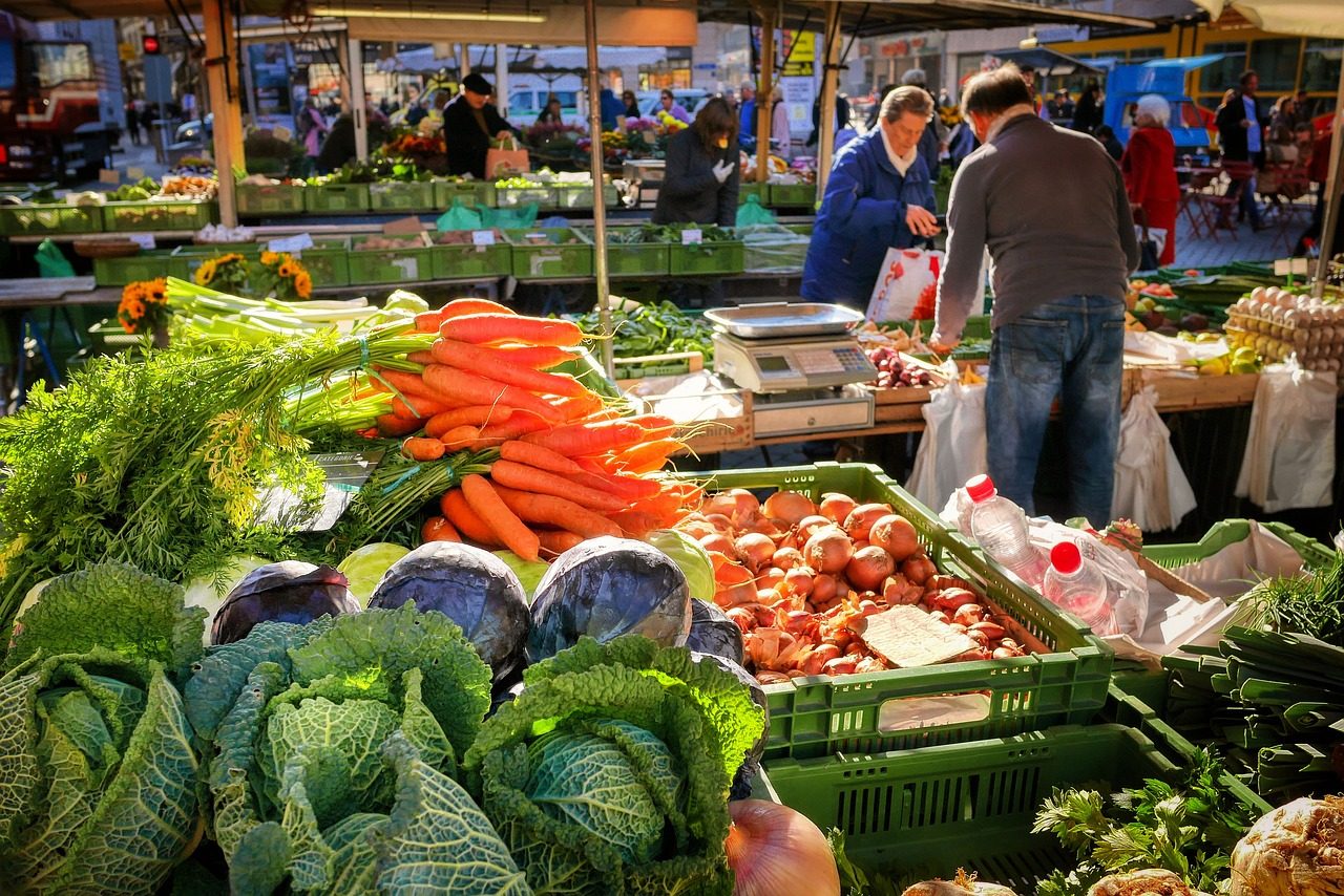 Market Produce Stall