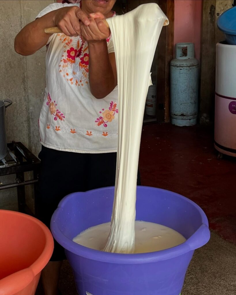 Oaxaca Cheese Display