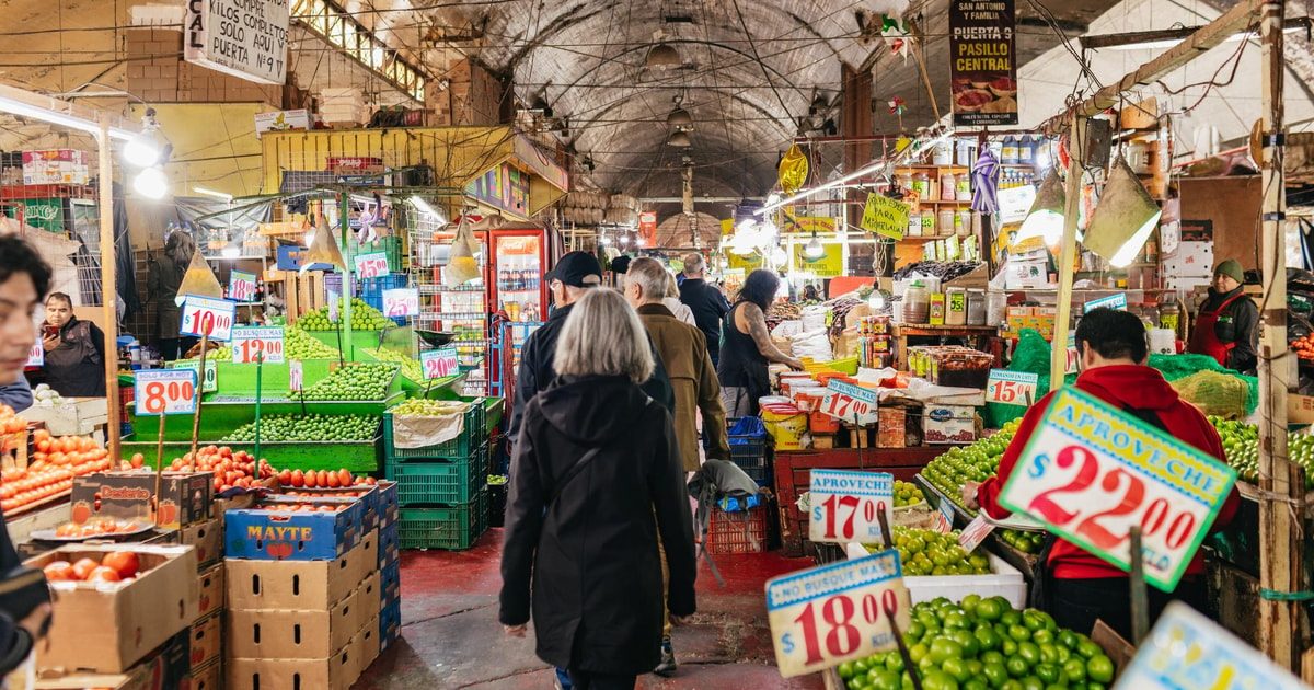 La Merced Market Entrance