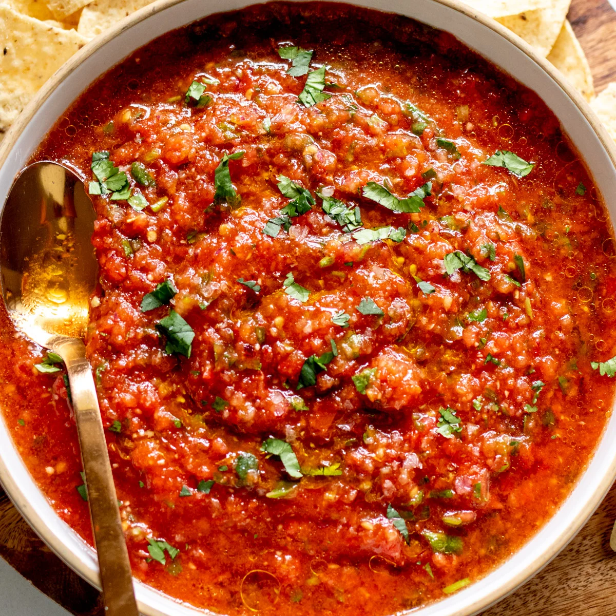 Salsa Tasting Table