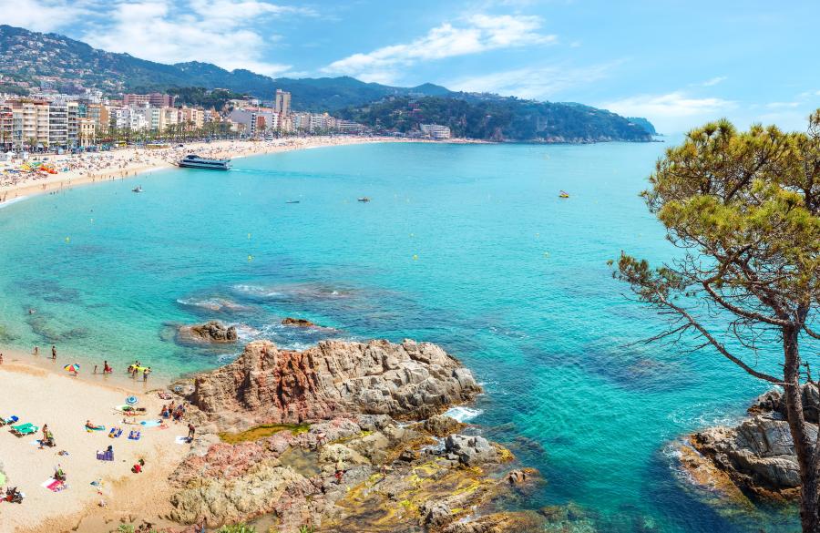 Lloret de Mar Main Beach
