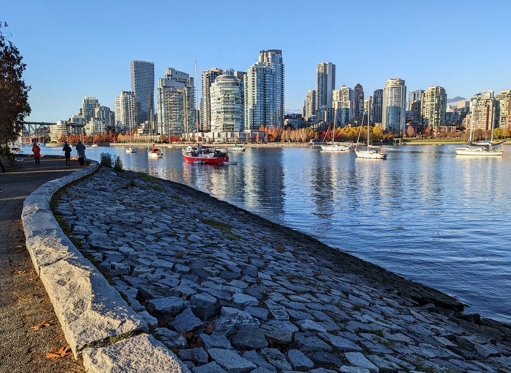 False Creek Seawall