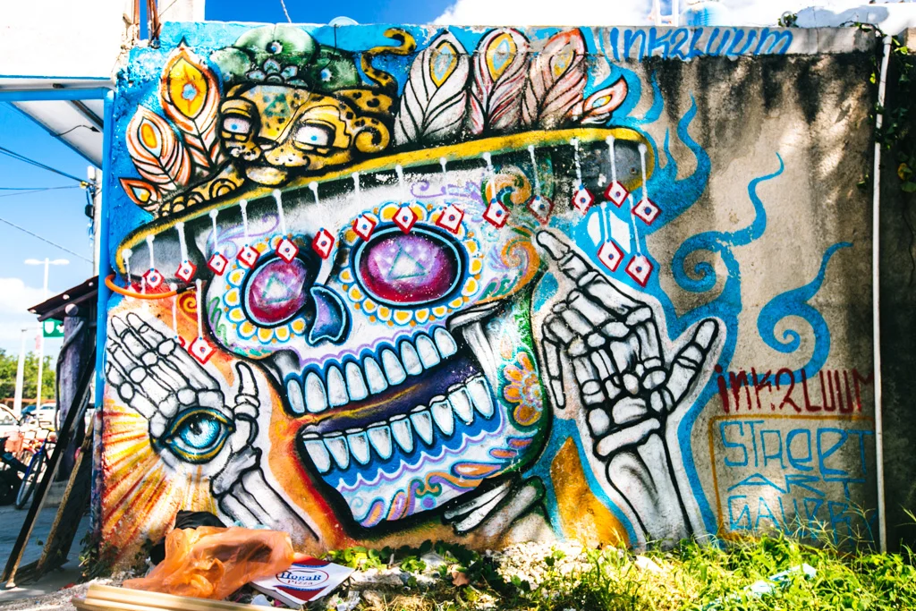 Tulum Town Art Murals