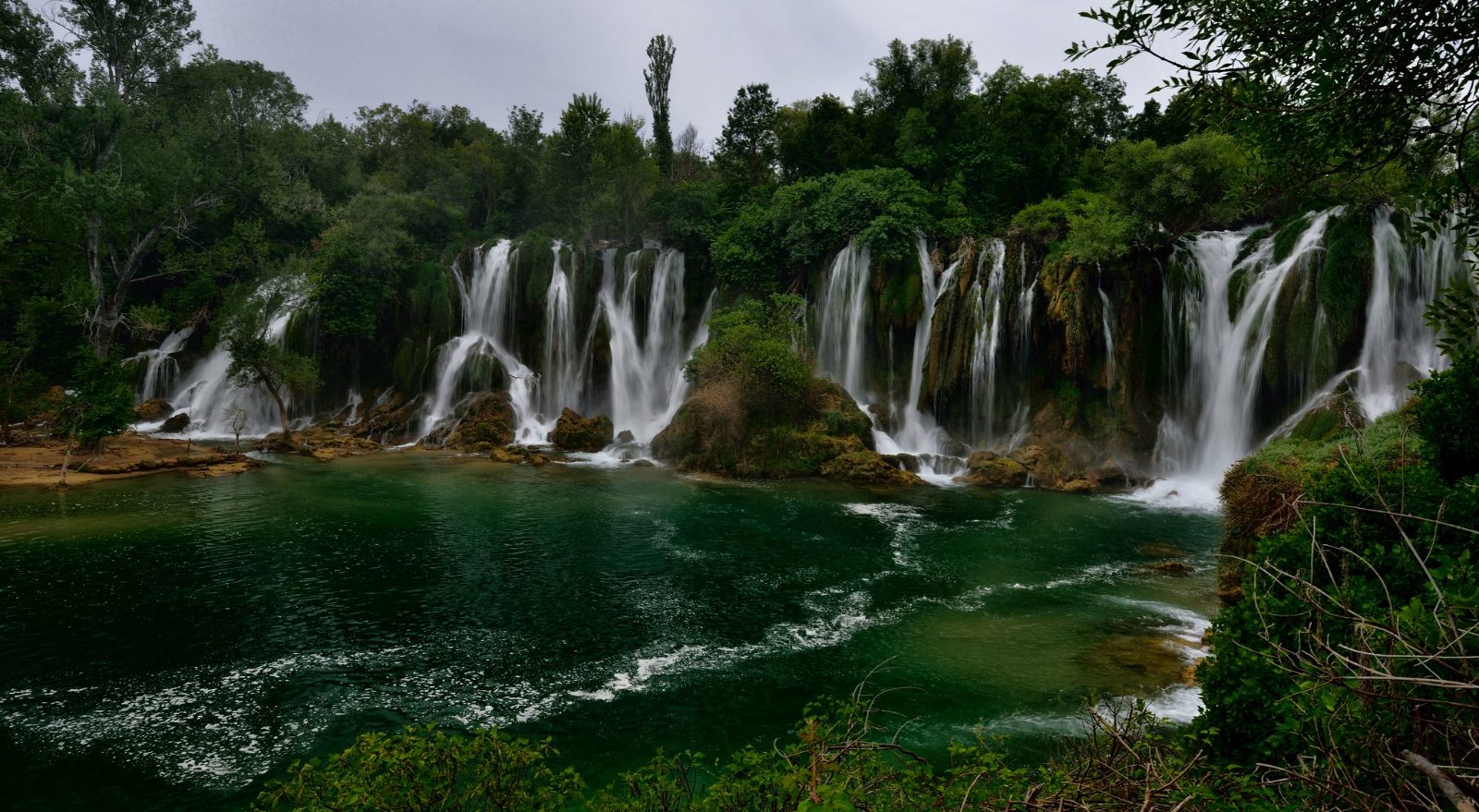 River Trebižat Shoreline