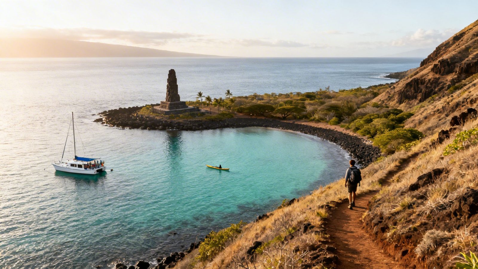 Kealakekua Bay Cliffside View