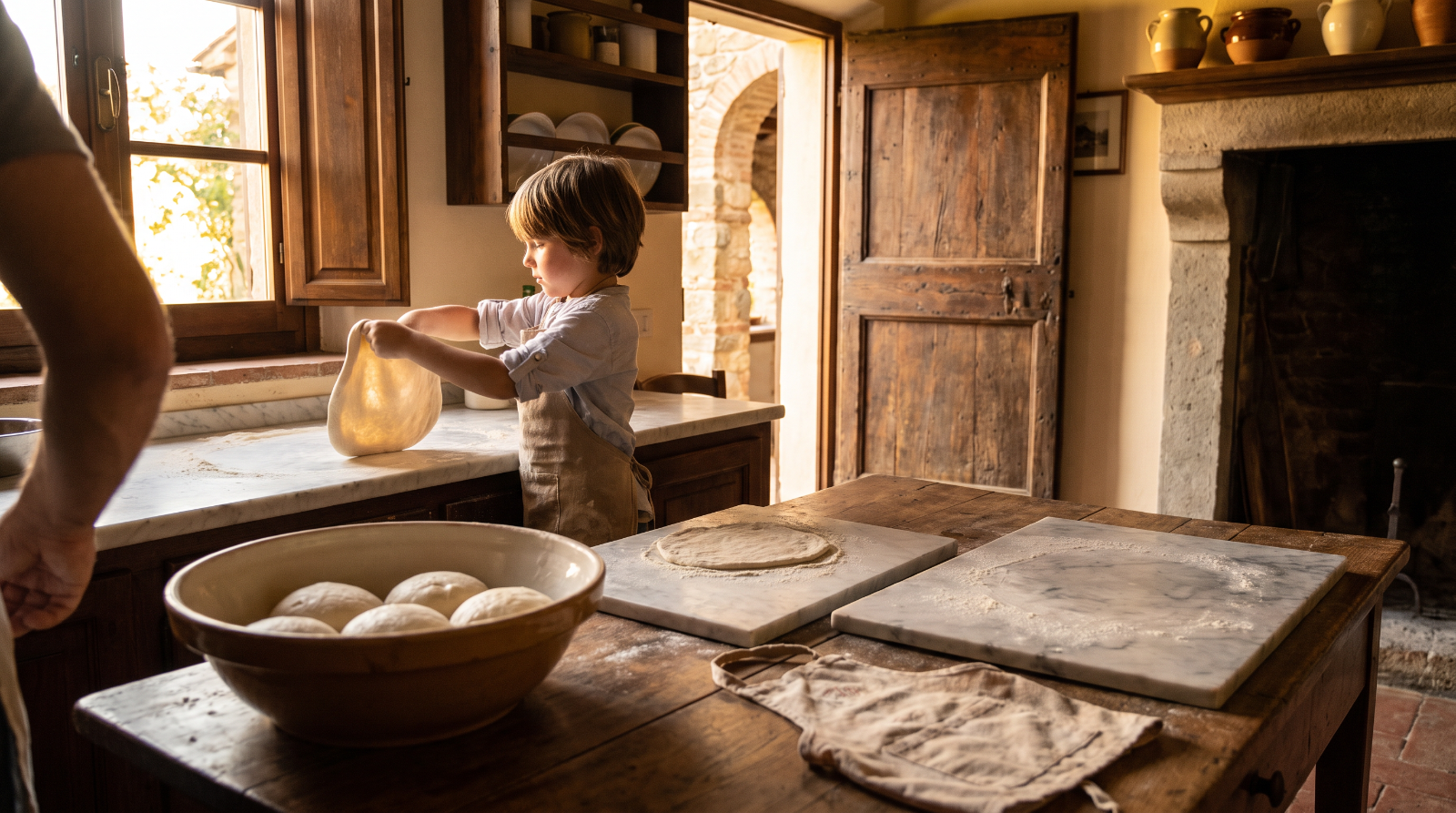 Naples Pizza Making Class With Kids