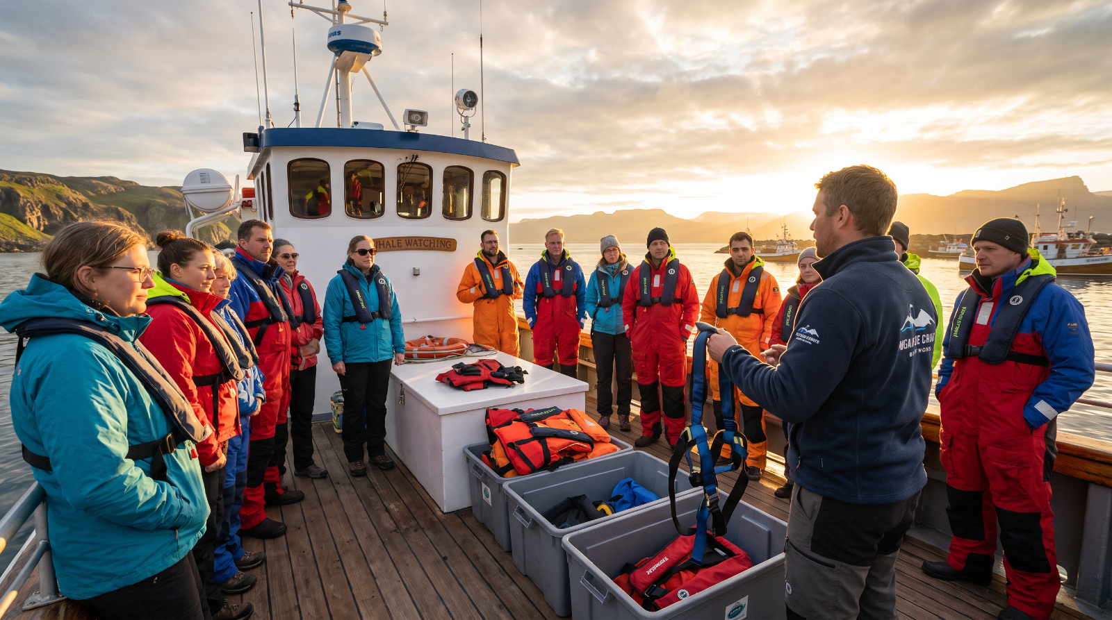 Safety Briefing and Gear Up