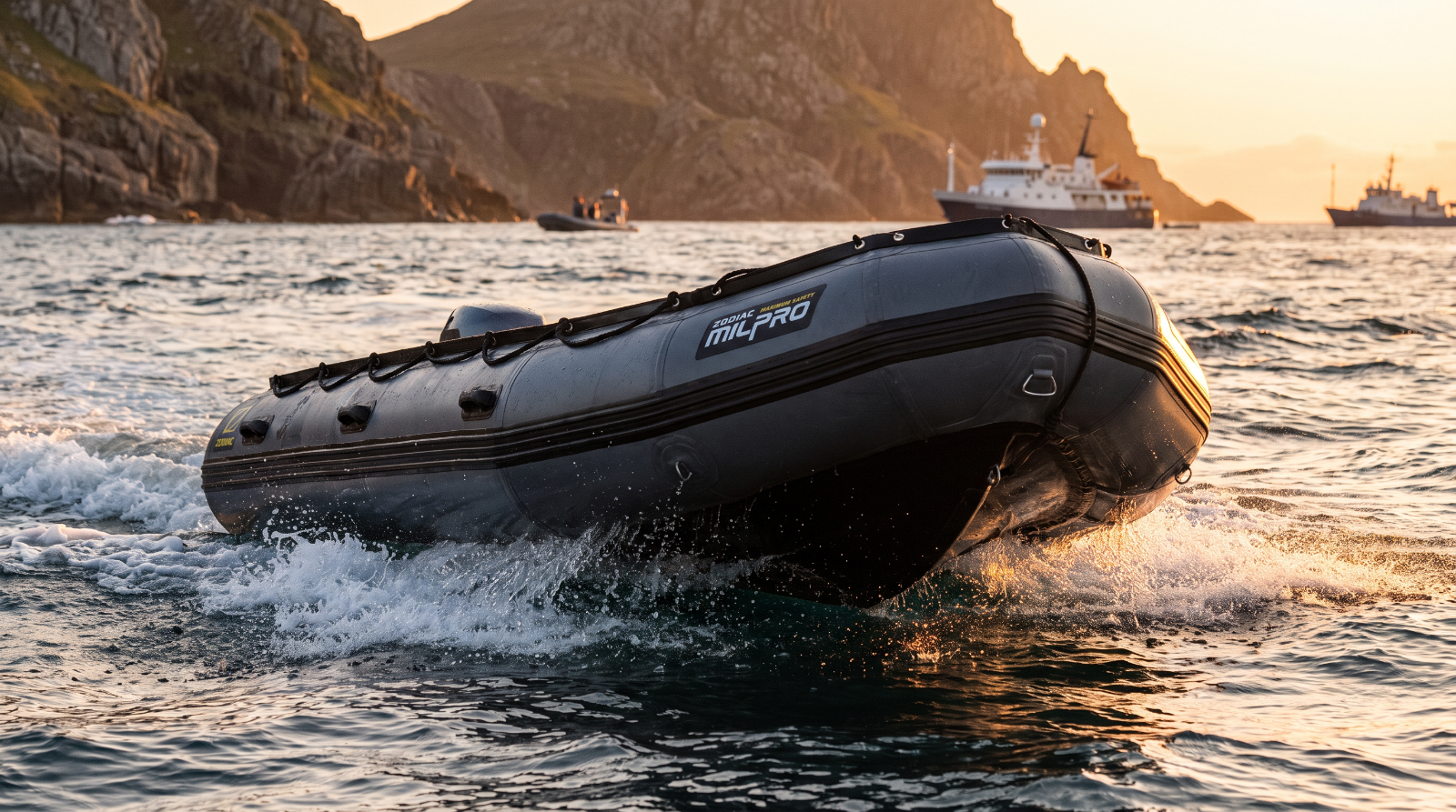 Rigid Hull Inflatable Chambers