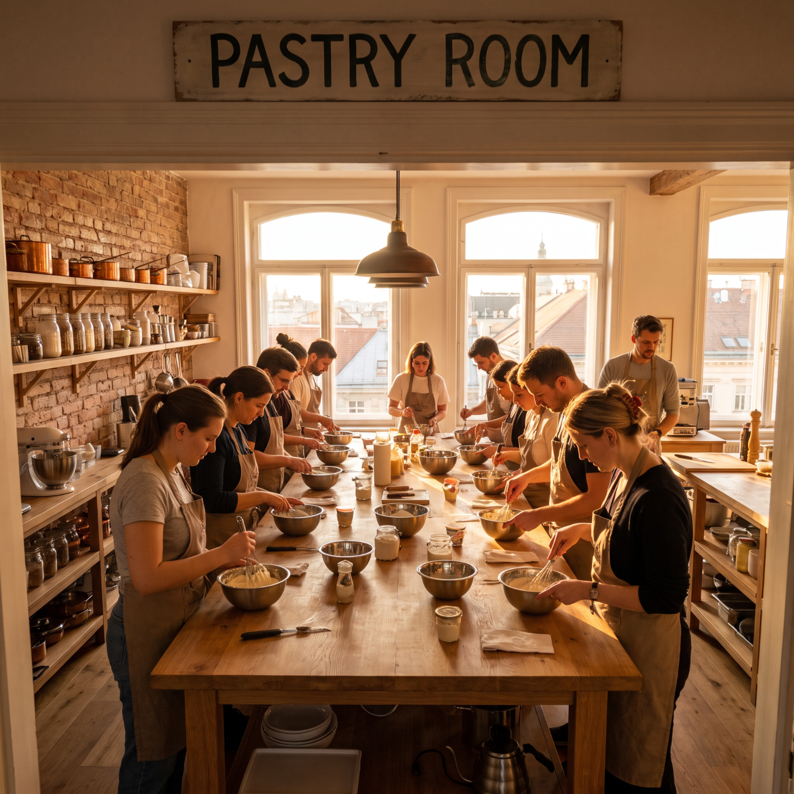 Upper Floor Pastry Room