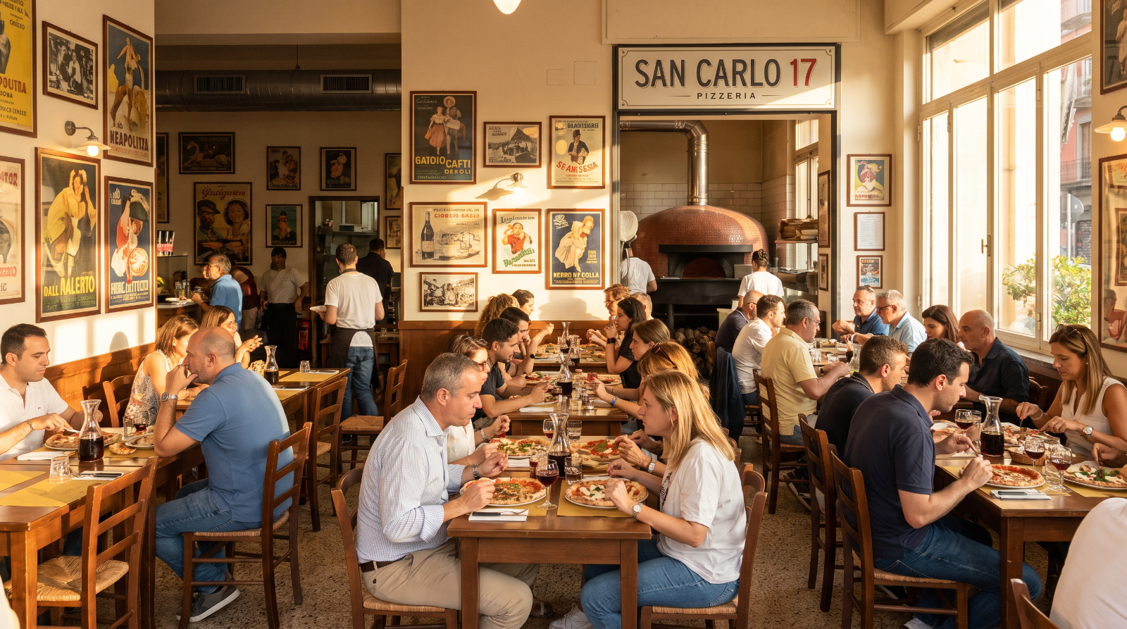 The Main Pizzeria Dining Room