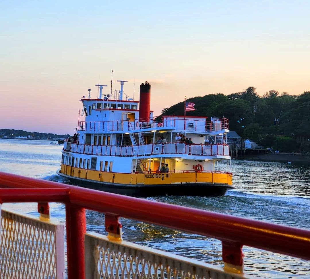 Casco Bay Lines Ferry Deck