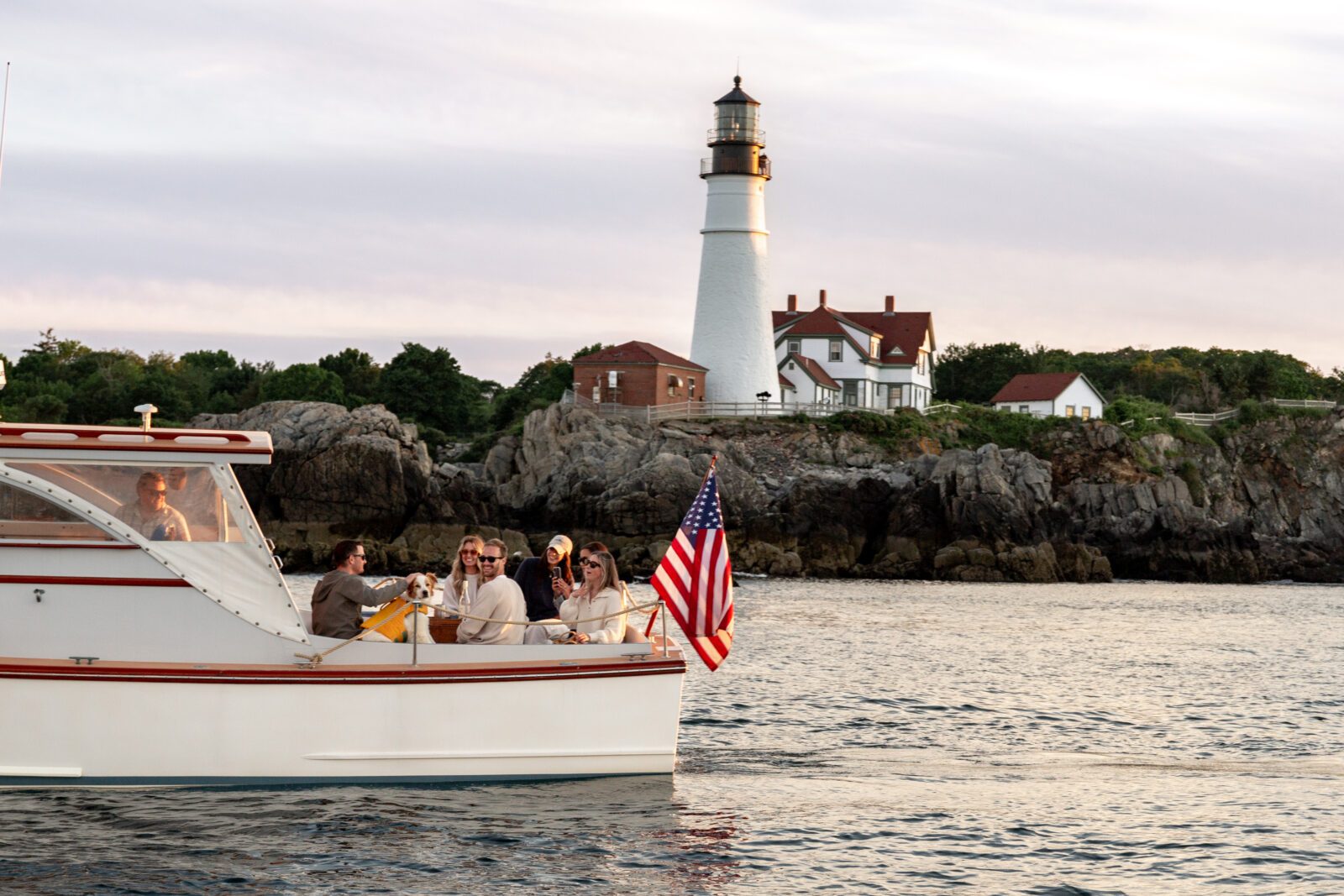 Portland Harbor Lighthouse View