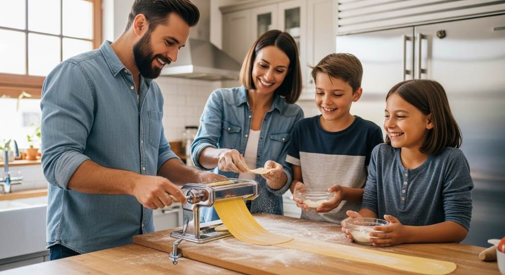 Florence Pasta Making Class With Kids