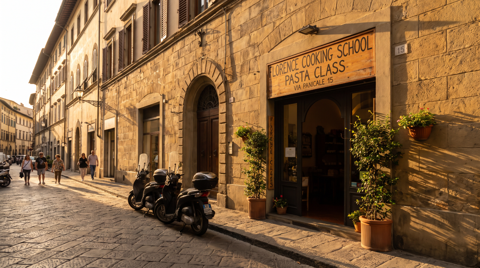 Via Panicale Entrance