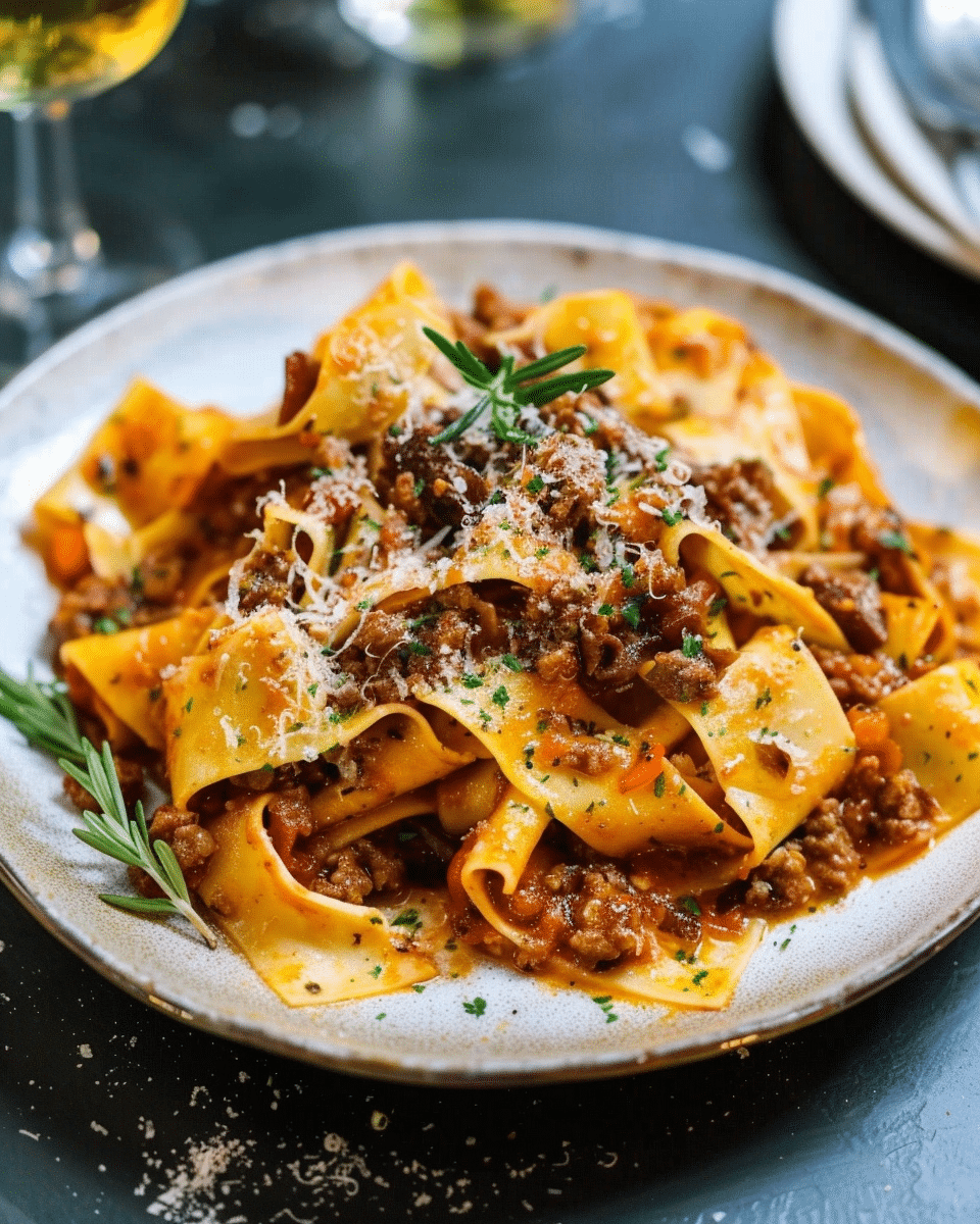 Pappardelle al Cinghiale