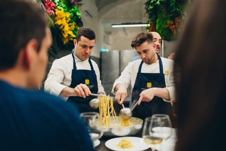 Sauce Preparation and Feast